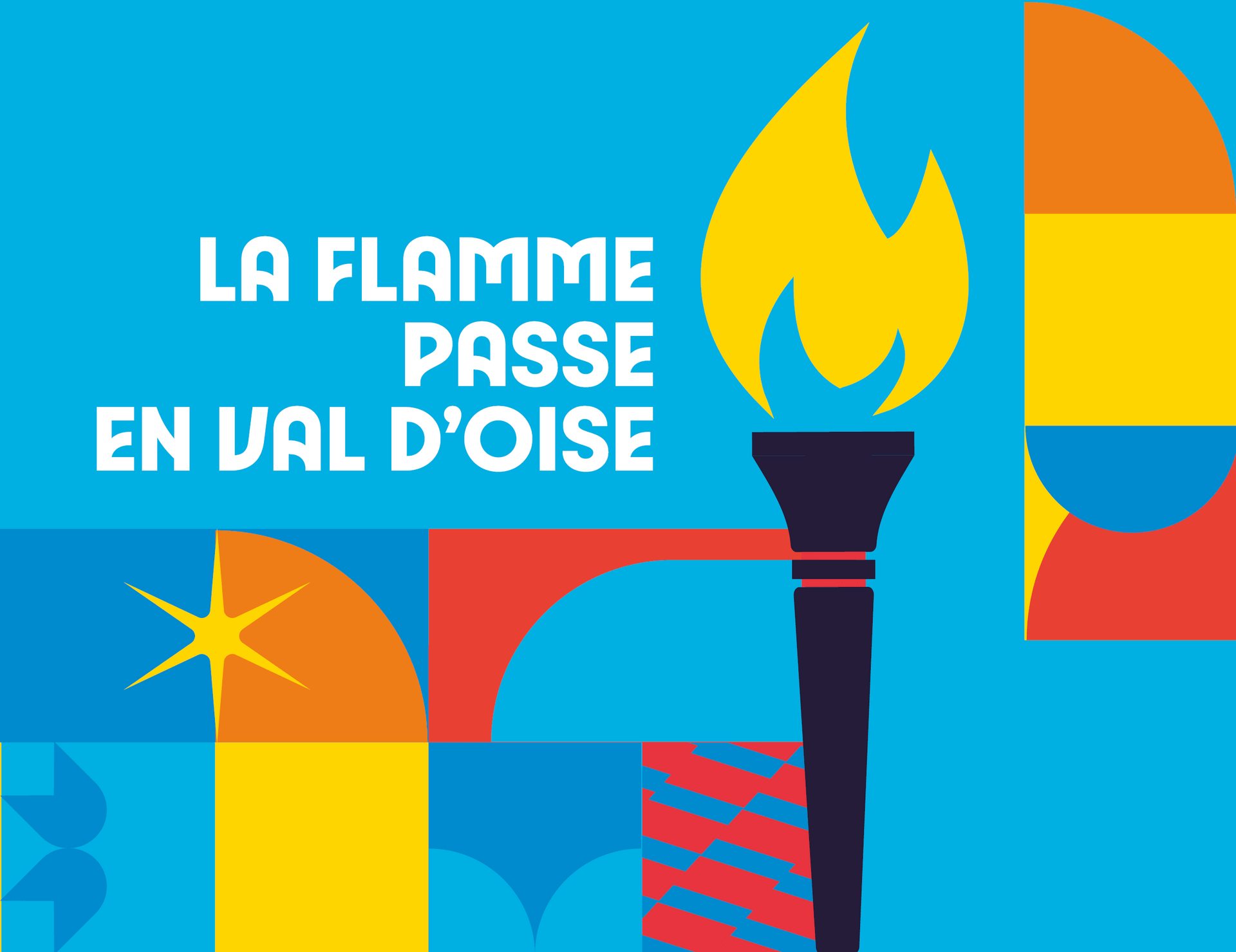 JO 2024 : Passage de la Flamme Olympique par Argenteuil